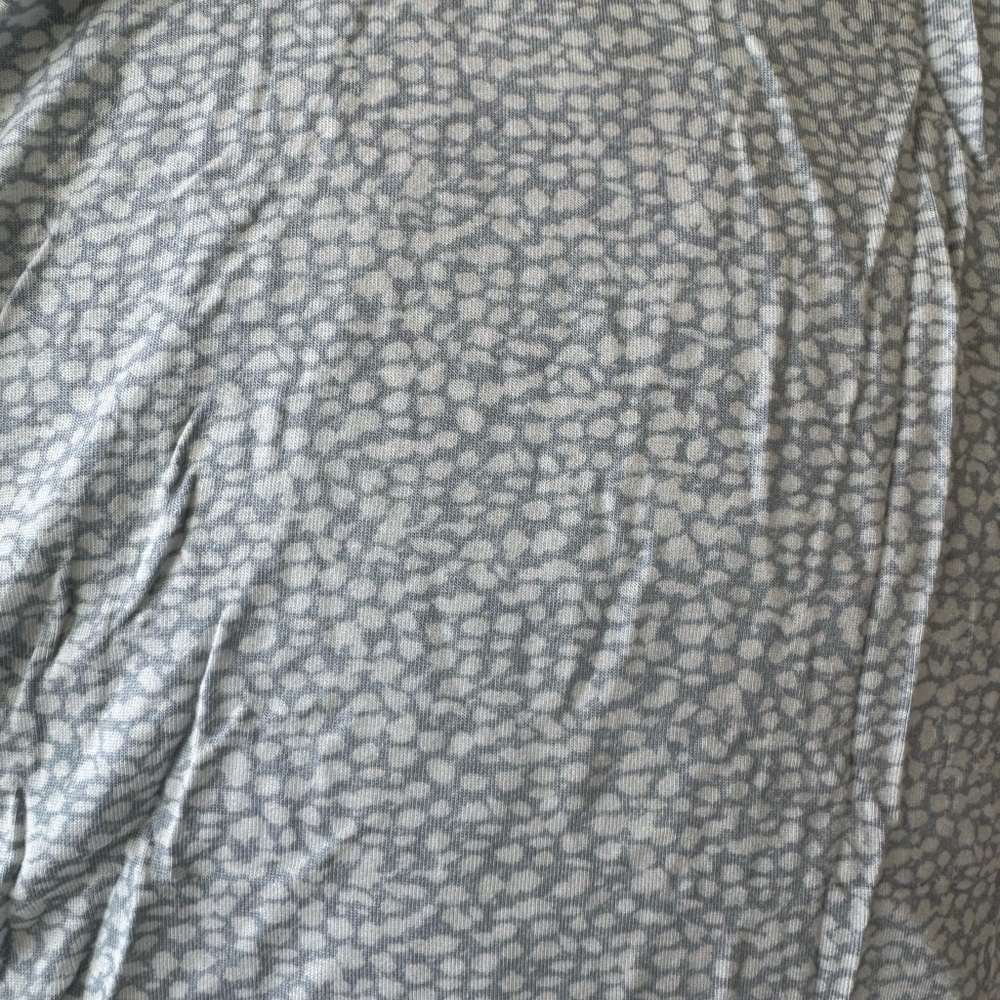 Eberjey Gray Chemise with Cream Lace - Picture 5 of 5